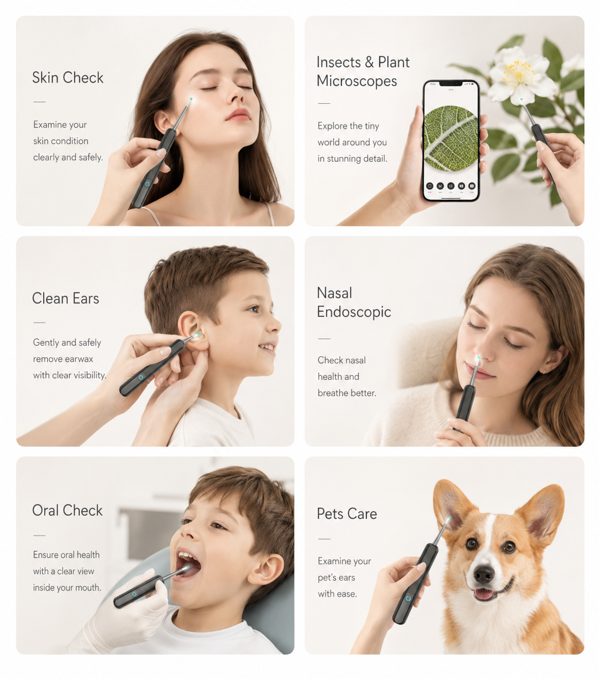 Smart Visual Ear Otoscope