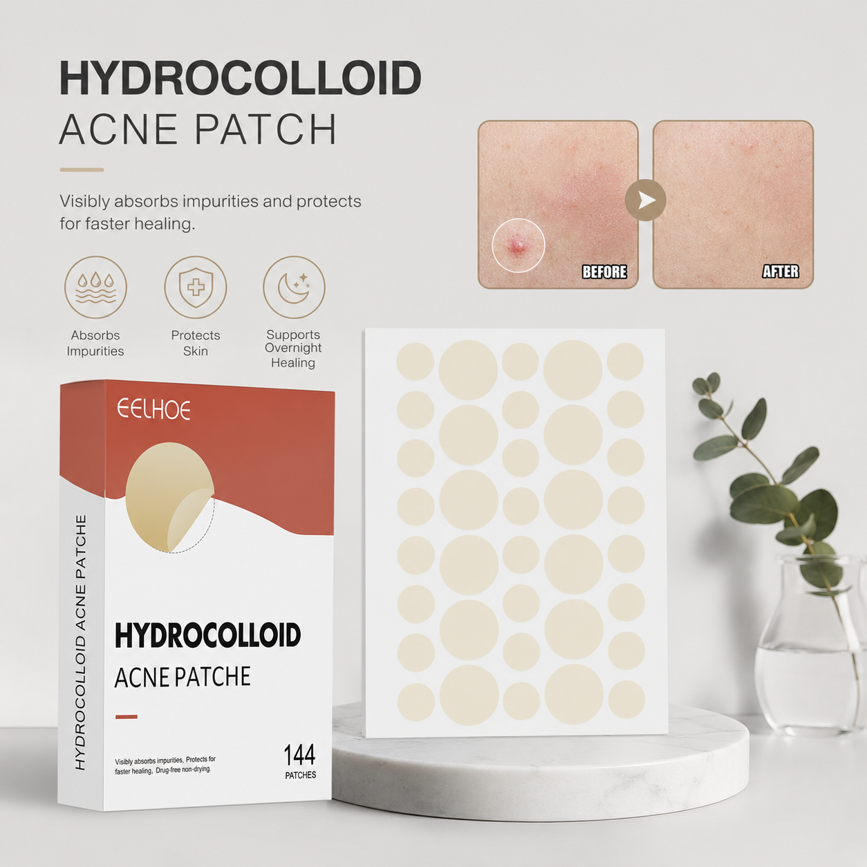 Invisible Pimple Healing Patch Set